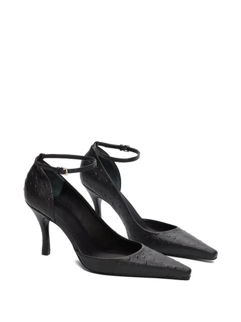 LouLou de Saison Scala ankle-strap pumps - Black