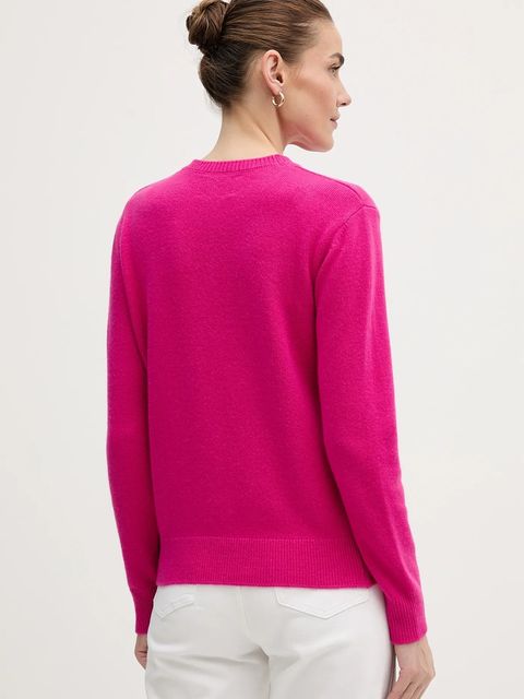 MC2 Saint Barth sweter wełniany damski kolor różowy QUE0010 - zdjęcie produktu nr 2