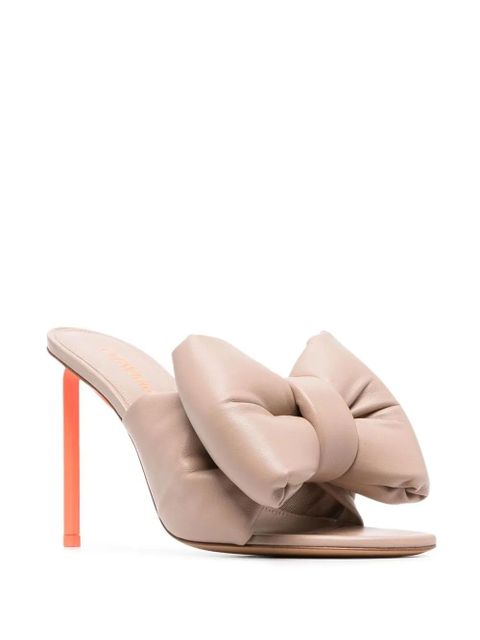 Off-White Allen 110mm oversize-bow sandals - Neutrals - zdjęcie produktu nr 2