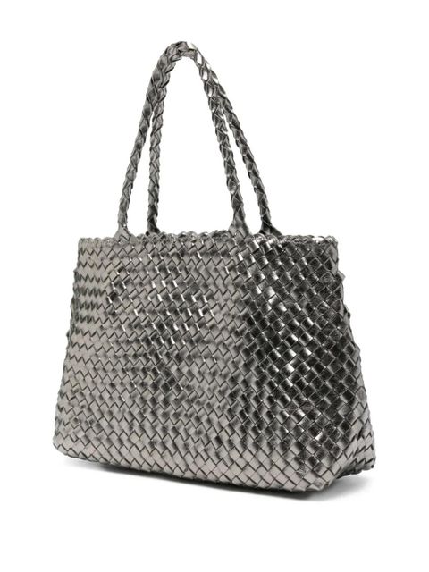 DRAGON DIFFUSION top handle tote bag - Silver