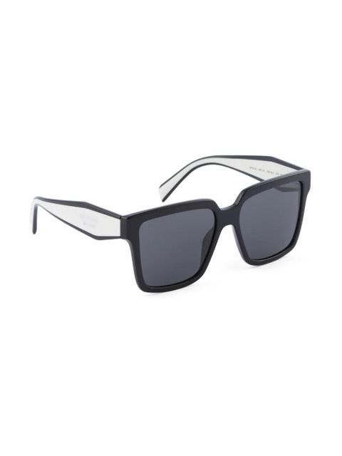 Prada Eyewear oversized square-frame sunglasses - Black - zdjęcie produktu nr 2