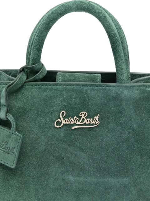 MC2 Saint Barth mini suede tote bag - Green
