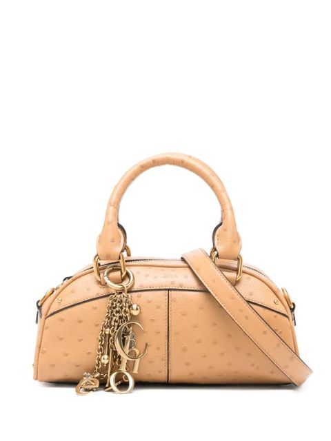 Chloé mini Bowling charm tote bag - Neutrals - zdjęcie produktu nr 1