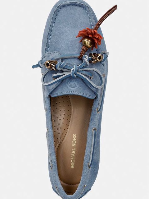 MICHAEL Michael Kors mokasyny zamszowe Fallon Moc