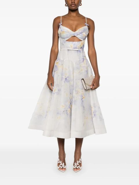 ZIMMERMANN Crush midi dress - White - zdjęcie produktu nr 2