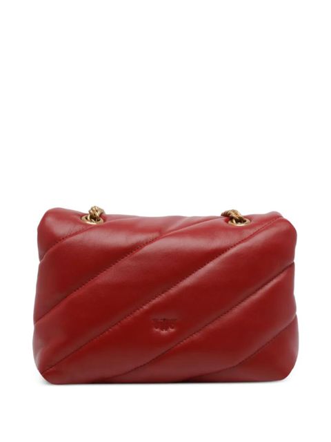 PINKO quilted-design chain-strap shoulder bag - Red - zdjęcie produktu nr 2
