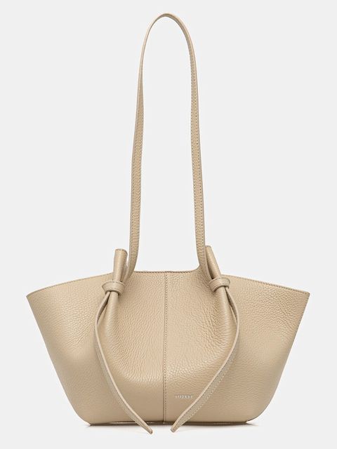 Yuzefi torebka skórzana MOCHI kolor beżowy YUZRS26-HB-MO-L066 - zdjęcie produktu nr 1