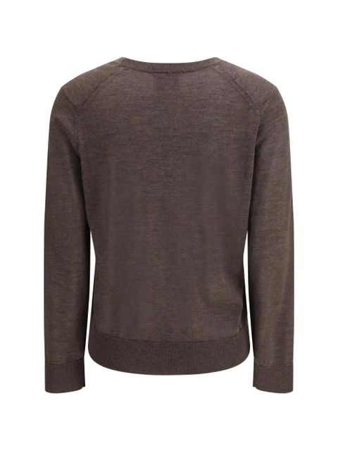LouLou de Saison Julio V-neck sweater - Brown - zdjęcie produktu nr 2