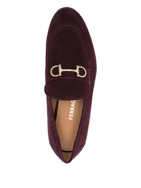 Ferragamo Gancini loafers - Red