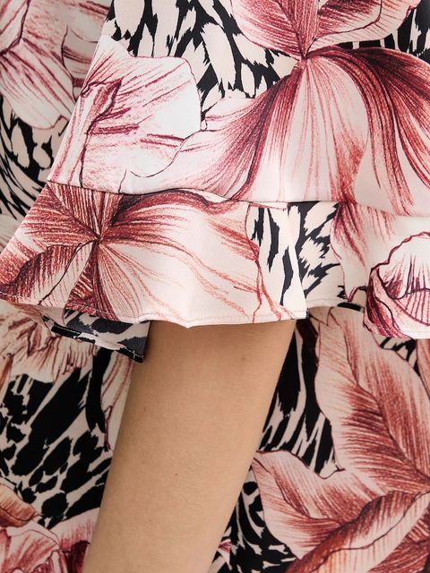 Joseph Ribkoff bluzka damska kolor czarny wzorzysta 261068