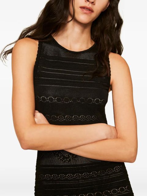 TWINSET knitted open back dress - Black