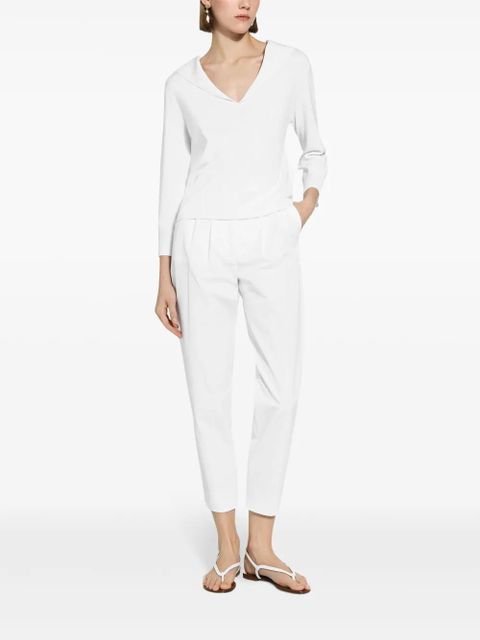 Dolce & Gabbana Sailor collar sweater - White - zdjęcie produktu nr 2