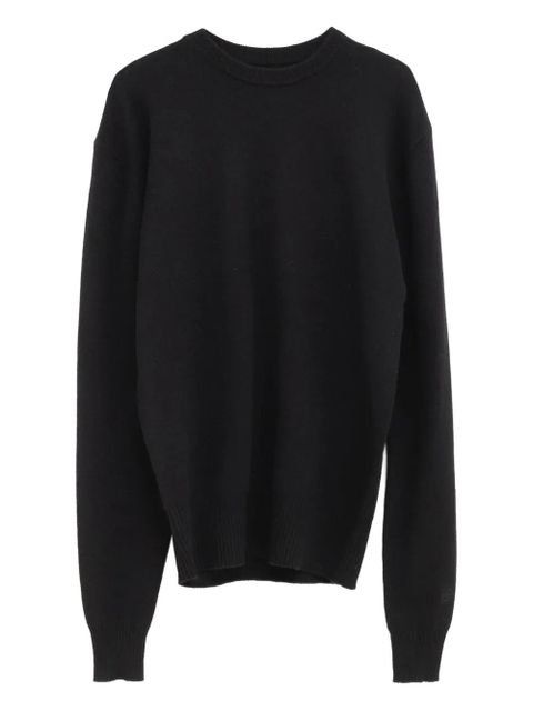 TOTEME round-neck cashmere sweater - Black - zdjęcie produktu nr 1
