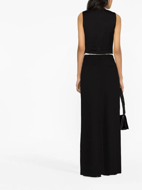 WARDROBE.NYC wool waistcoat - Black