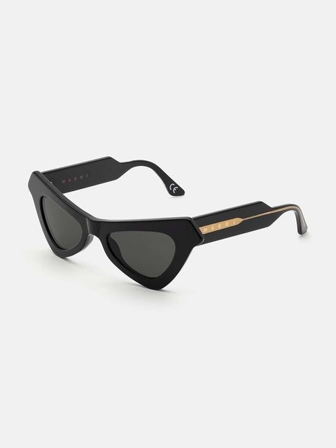 Marni okulary przeciwsłoneczne Fairy Pools damskie kolor czarny EYMRN00006 001 TQQ