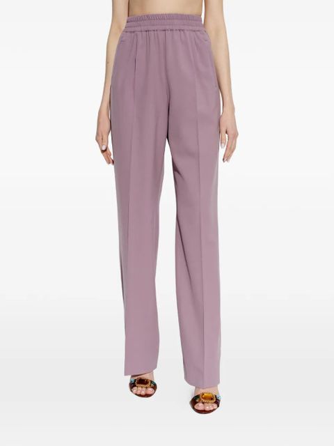 Dolce & Gabbana elasticated-waistband trousers - Purple