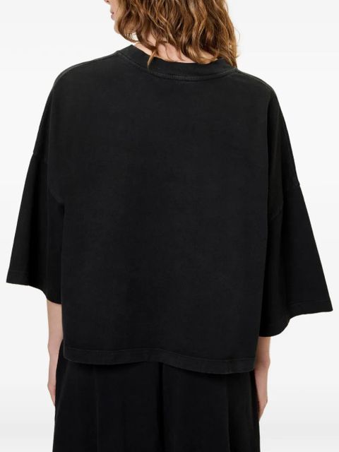 American Vintage loose-fitting round-neck T-shirt - Black