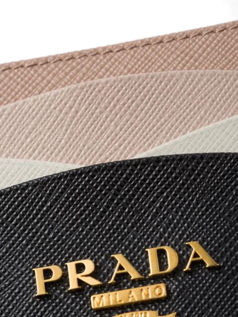 Prada leather card holder - Black - zdjęcie produktu nr 2
