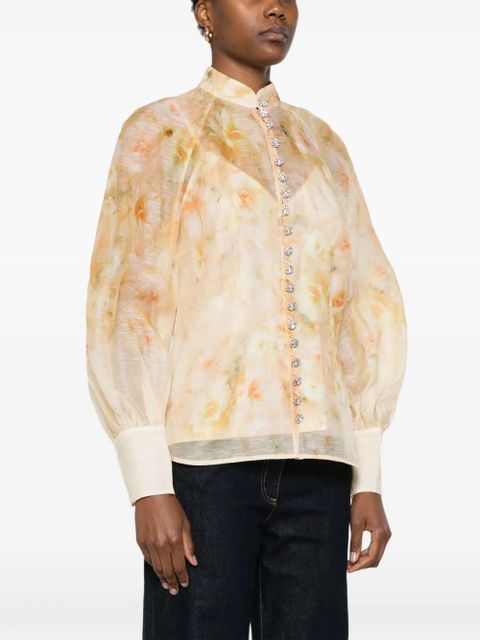 ZIMMERMANN Crush shirt - Yellow - zdjęcie produktu nr 2