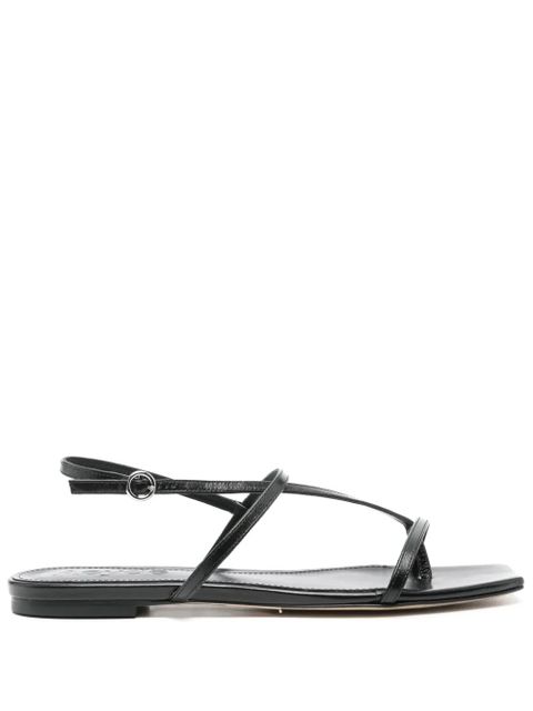 Aeyde Ella flat sandals - Black - zdjęcie produktu nr 1