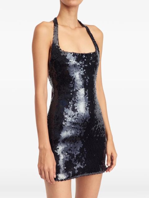 16Arlington Syre sequin mini dress - Brown