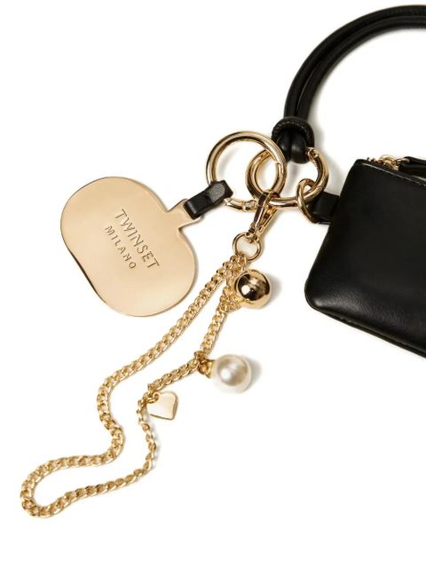 TWINSET charm detail coin holder - Black - zdjęcie produktu nr 2