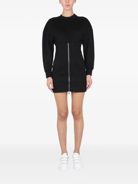 Alexander McQueen cocoon zip dress - Black - zdjęcie produktu nr 1