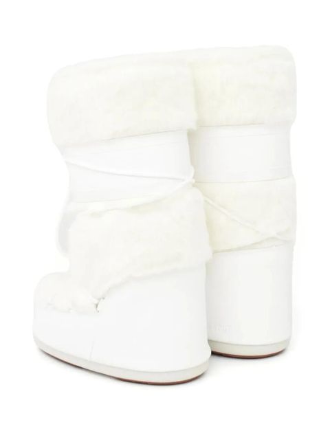 Moon Boot Icon lace-up snow boots - White