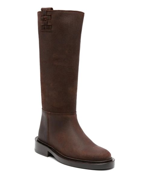 Hereu Anella 45mm suede boots - Brown - zdjęcie produktu nr 2