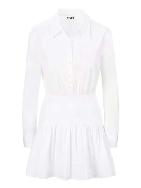 STAUD Rocco mini dress - White - zdjęcie produktu nr 1