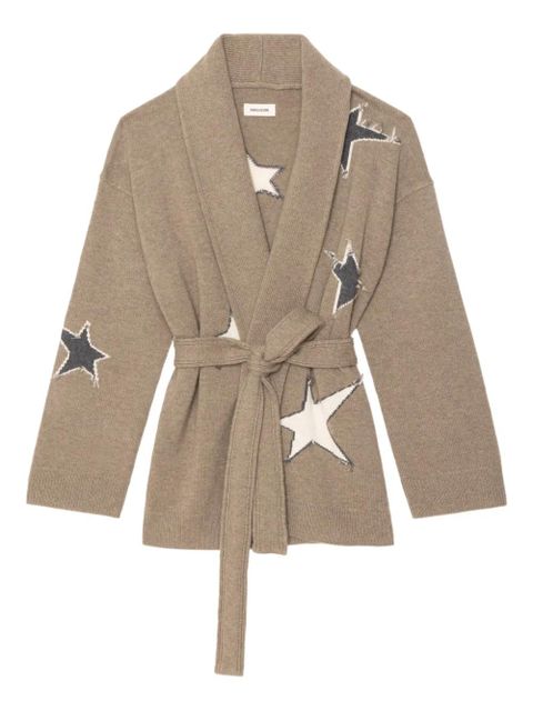 Zadig&Voltaire Alpa belted cardi-coat - Neutrals - zdjęcie produktu nr 1
