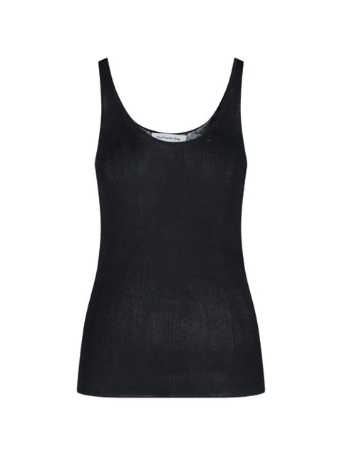 The Frankie Shop Rivo knit tank top - Black - zdjęcie produktu nr 1