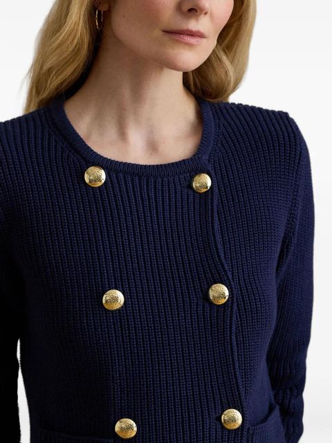 Lauren Ralph Lauren double-breasted cardigan - Blue