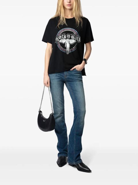 Zadig&Voltaire Tommer Strass T-shirt - Black - zdjęcie produktu nr 2