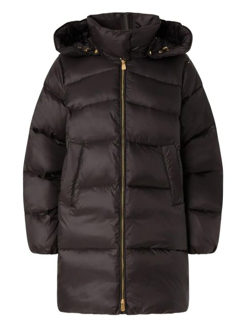 PINKO hooded puffer coat - Brown - zdjęcie produktu nr 1