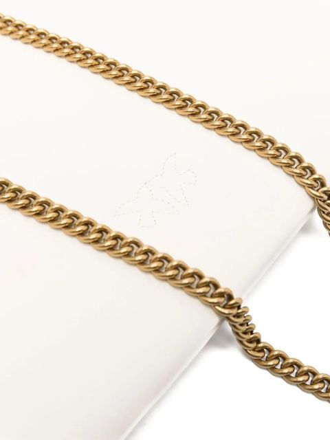 PINKO logo-plaque satchel bag - White - zdjęcie produktu nr 2