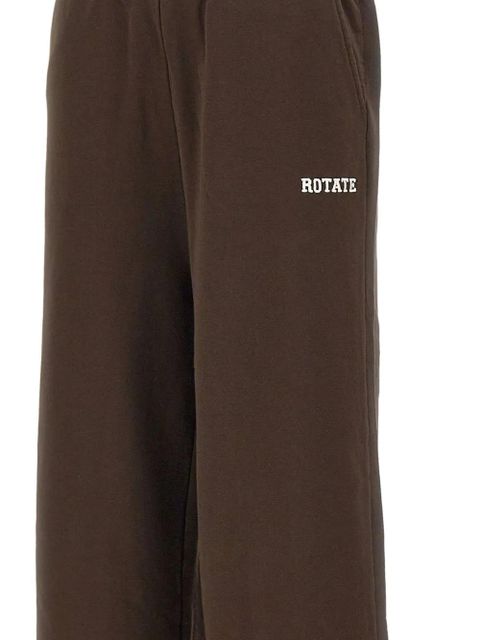ROTATE BIRGER CHRISTENSEN elasticated logo trousers - Brown
