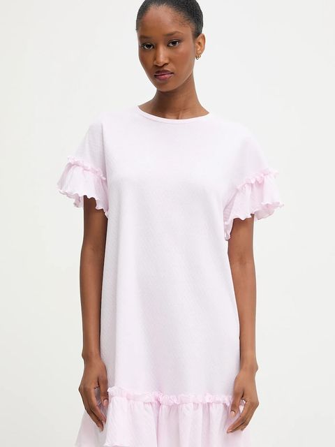 Answear.LAB koszula nocna bawełniana damska kolor różowy bawełniana - zdjęcie produktu nr 1