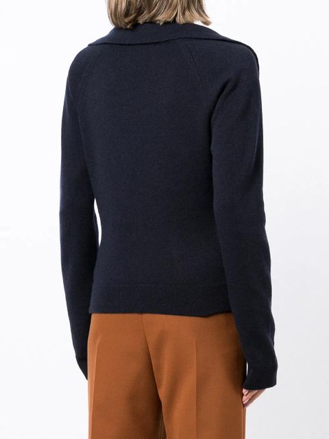 Nanushka V-neck knit cardigan - Blue