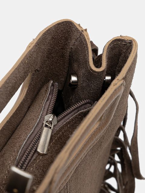 Answear.LAB torebka zamszowa