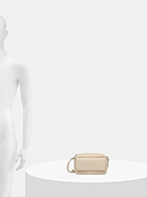 Armani Exchange torebka kolor beżowy XW001547 AF17019