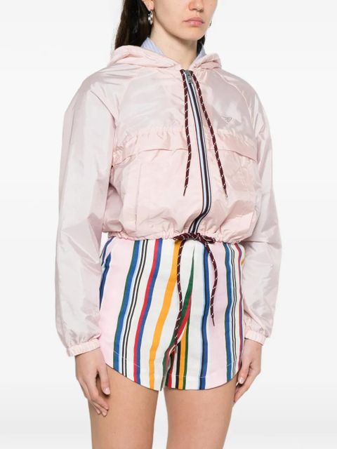 Prada hooded zipped jacket - Pink - zdjęcie produktu nr 1