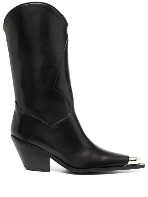 MISBHV metallic toe boots - Black - zdjęcie produktu nr 1