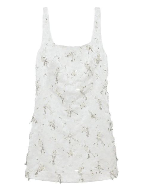 Simkhai Viva beaded mini dress - White - zdjęcie produktu nr 1