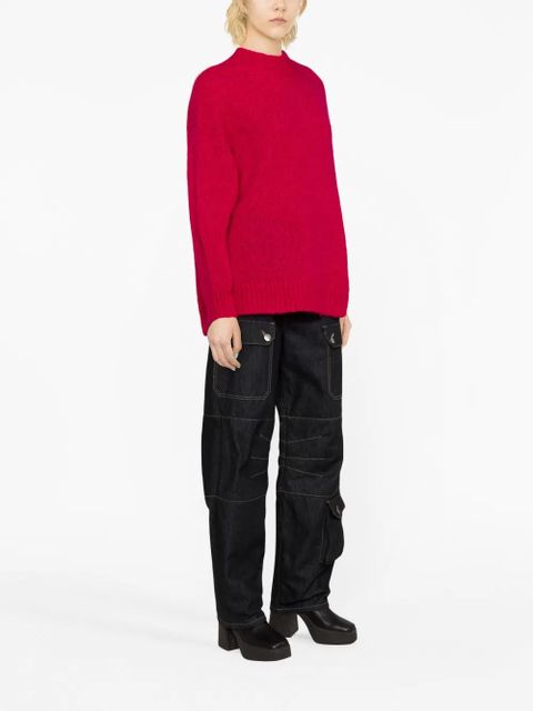 ISABEL MARANT Idol mock-neck jumper - Pink