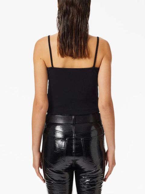 Diesel T-Hop-D logo-appliqué tank top - Black