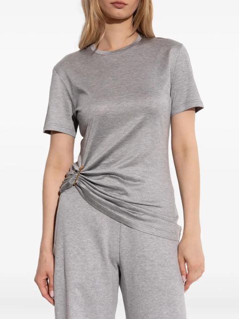 Versace Medusa-pin T-shirt - Grey