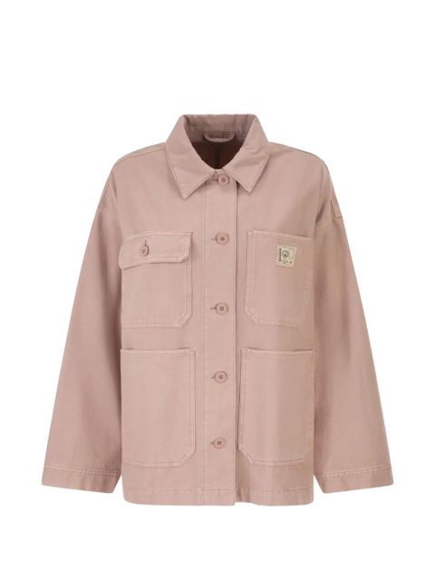 Weekend Max Mara logo-patch multi-pocket jacket - Pink - zdjęcie produktu nr 1