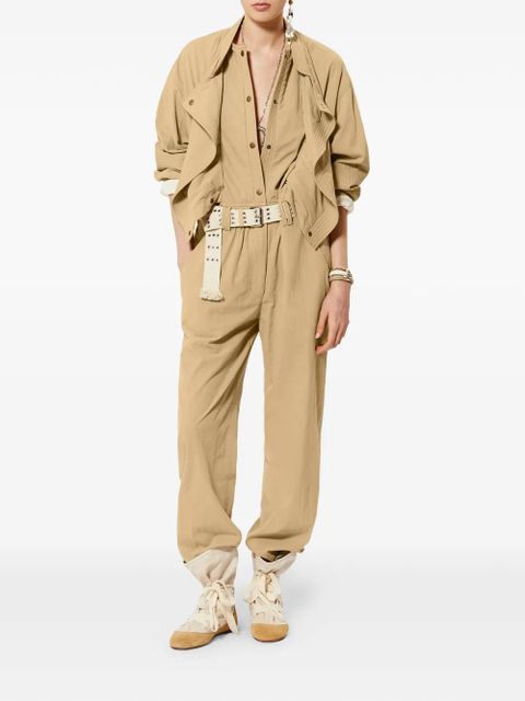 ISABEL MARANT Fatsa eyelet-embellishment belt - Neutrals