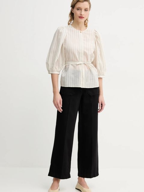 Sessun jeansy damskie kolor czarny 23507001